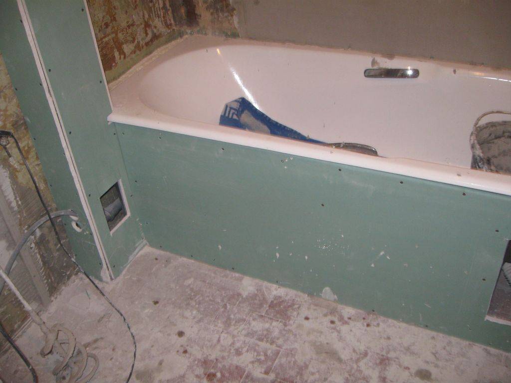 Короб в ванной из гипсокартона: инструкция по монтажу. как самостоятельно сделать короб в ванной из гипсокартона. монтаж декоративного короба для труб в ваннойинформационный строительный сайт |
