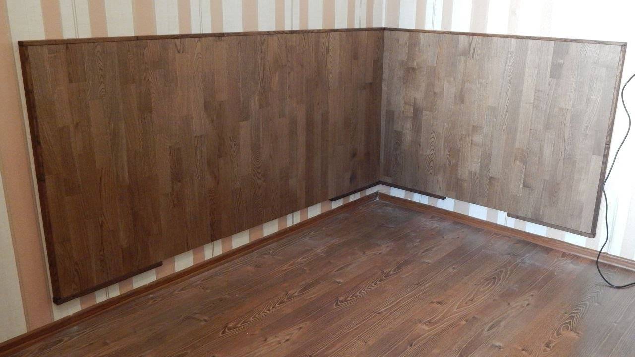 Отделка стен ламинатом своими руками
