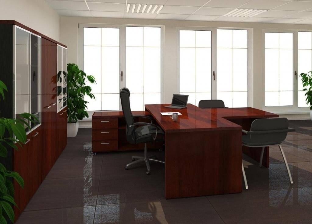 Варианты расстановки мебели в офисе для сотрудников и руководителя