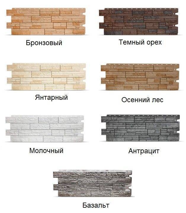 Какие бывают виды сайдинга?