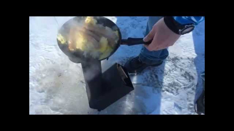 Как собрать печь робинзон своими руками
