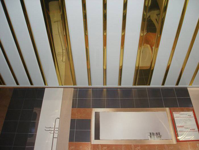 Как сделать подвесные потолки из алюминиевых панелей - монтаж, фото