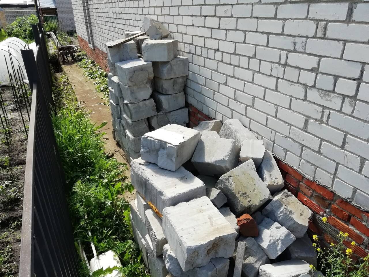Что делать с оставшимися бетонными блоками – 10 интересных идей