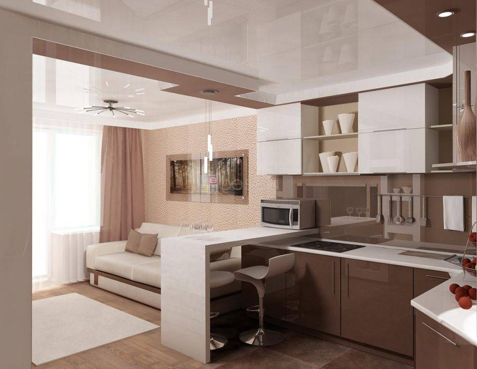 Дизайн кухни-гостиной в современном стиле (65 фото): красивые интерьеры, идеи ремонта и отделки