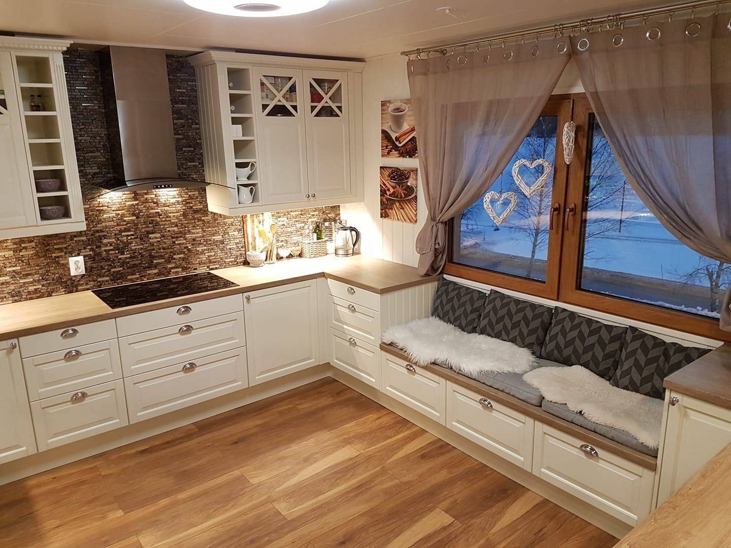 Дизайн кухни 10 кв.м: 8 идей и 124 реальные фото (с диваном тоже)