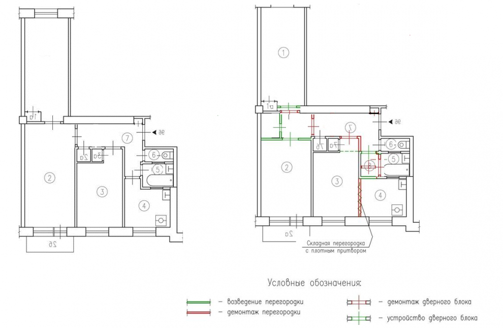 Особенности и варианты перепланировки квартиры в зависимости от типа дома