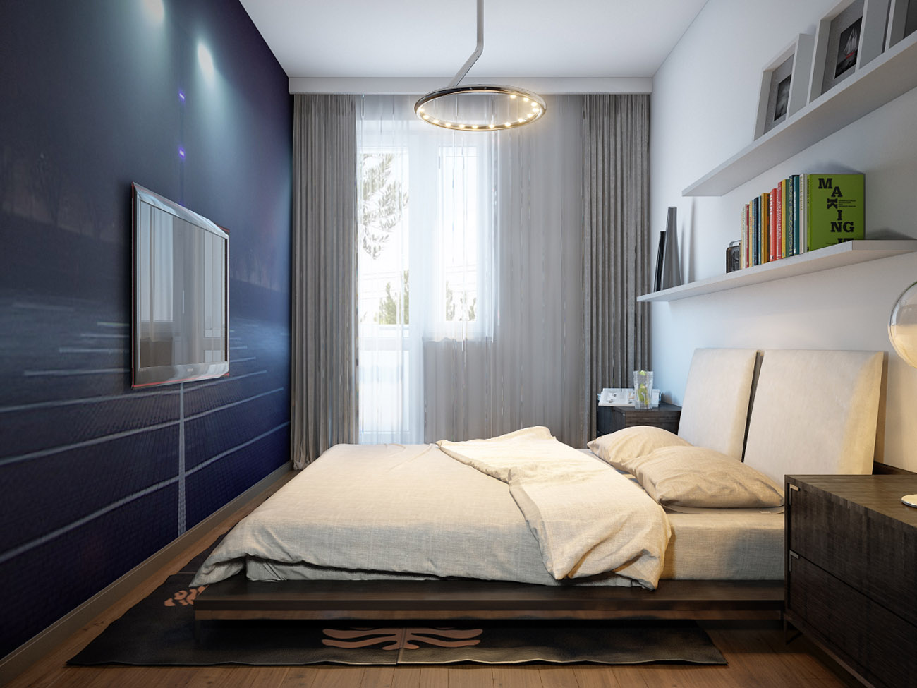 Дизайн спальни 15 кв м в современном стиле: 77 лучших фото-вариантов удачной планировки