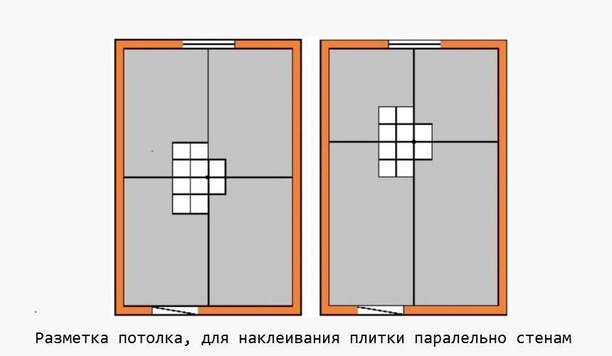 Как наклеить потолочную плитку своими руками