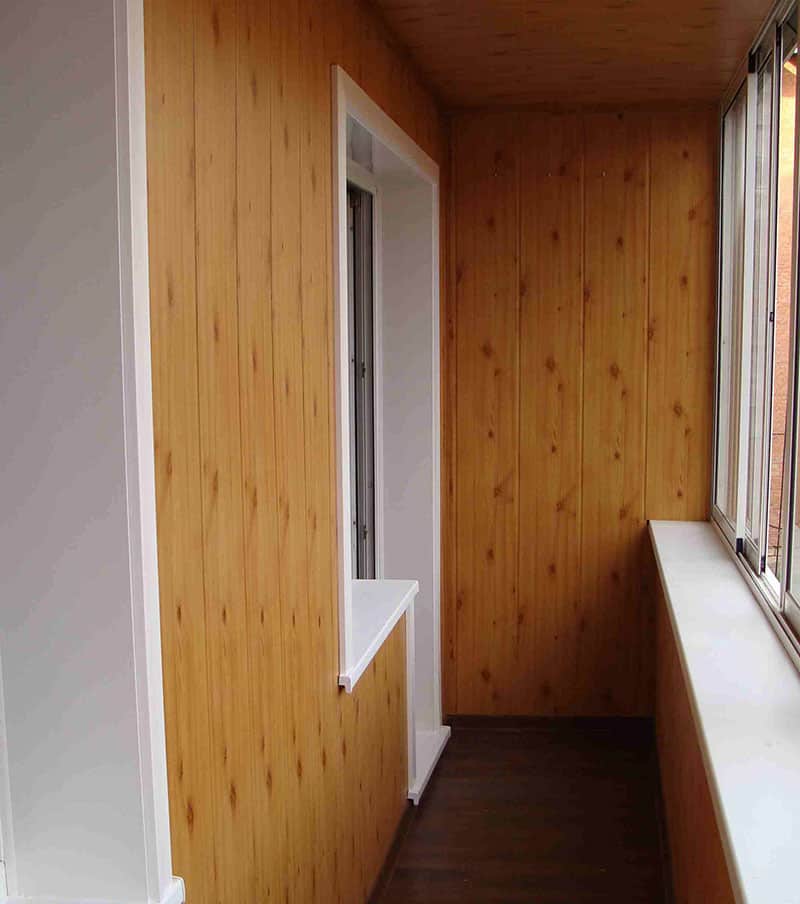 Внутренняя отделка балкона - обшивка пластиковыми панелями своими руками, видео