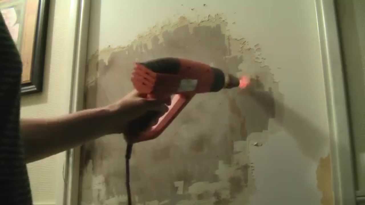 Как снять водоэмульсионную краску со стен?