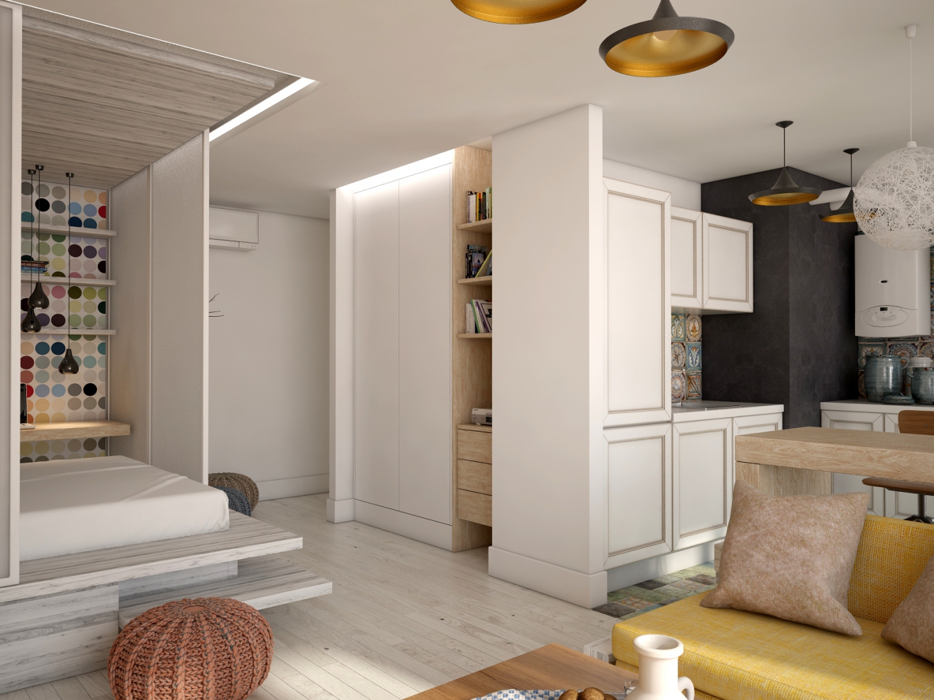 Дизайн двухкомнатной квартиры 50 кв. м. фото интерьеров и планировочных решений – ваш надёжный дом