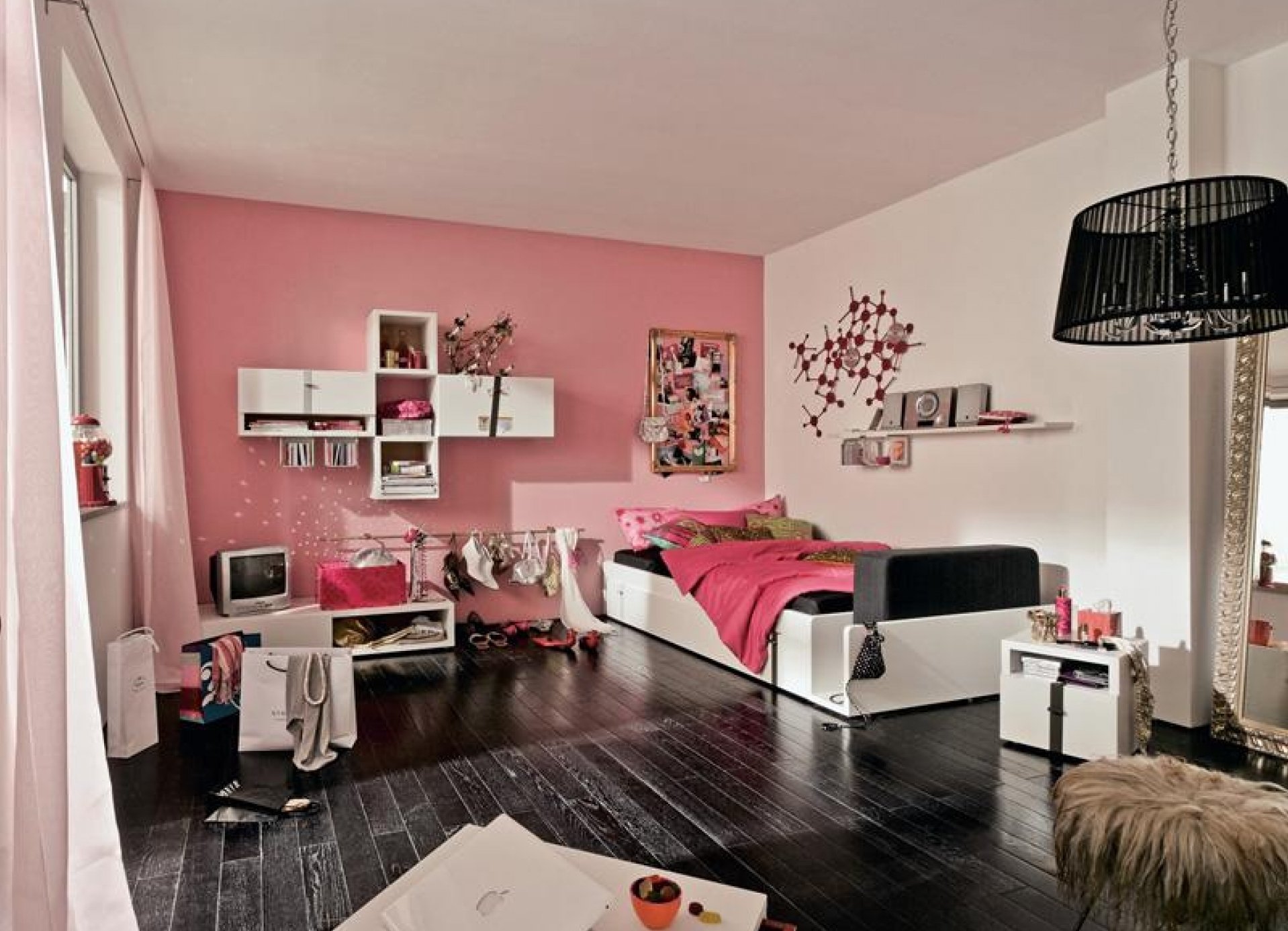 Дизайн подростковой комнаты: интерьер для девушки подростка, правила для девочки 14 лет, идеи ремонта, зеркало, что должно быть