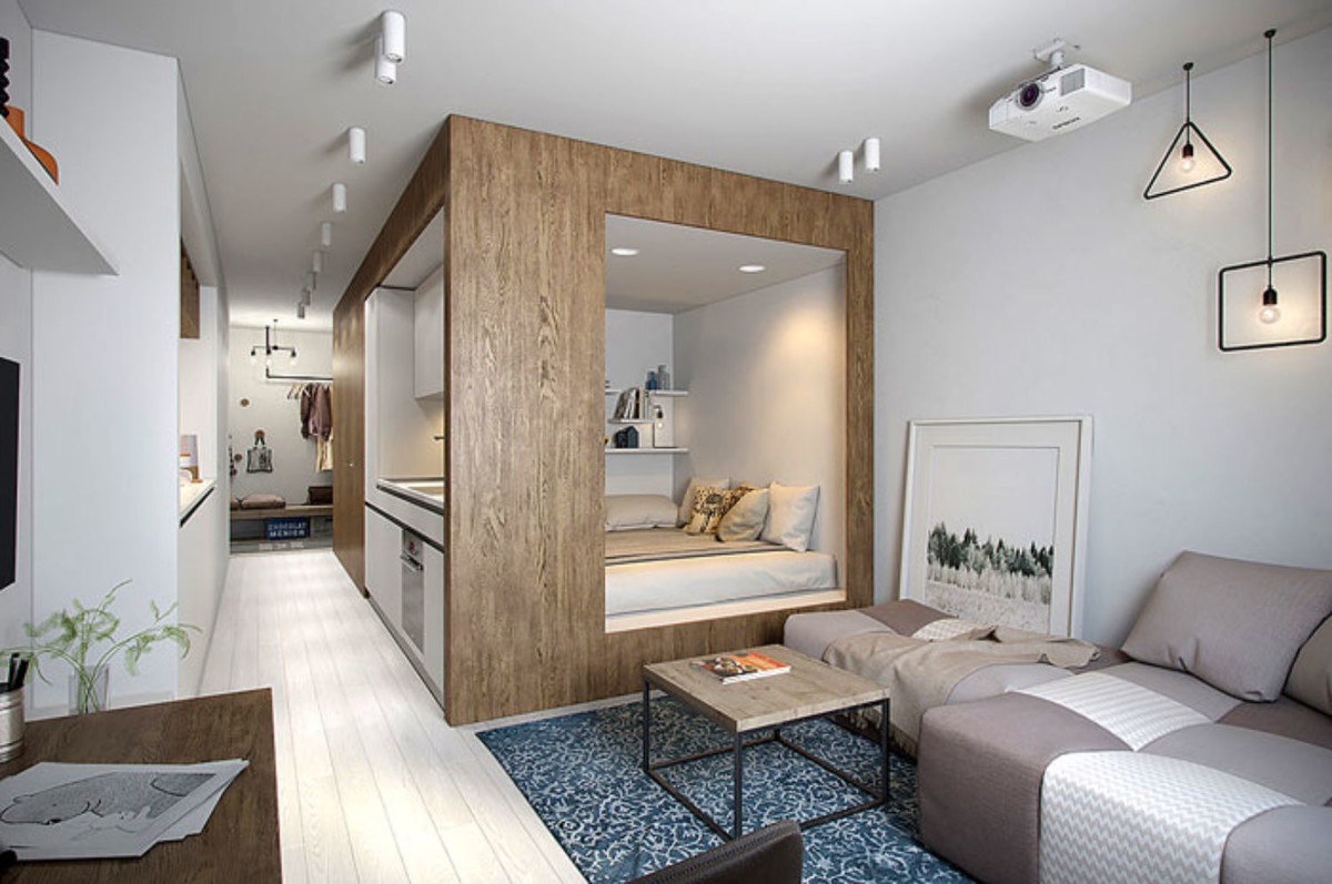 Квартира 32 кв. м. - 135 фото идей дизайна для небольших квартир