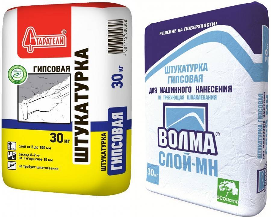Какая штукатурка лучше гипсовая или цементная