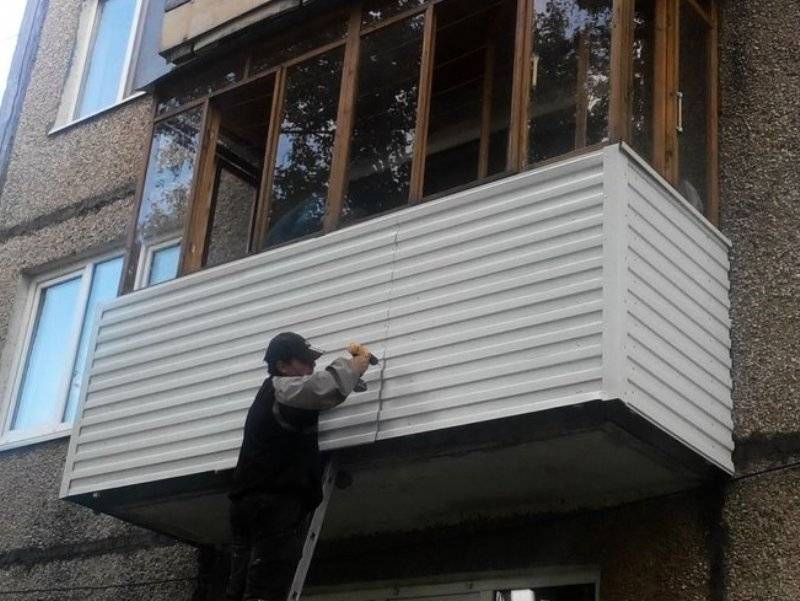 Делаем внутреннюю отделку лоджии сайдингом