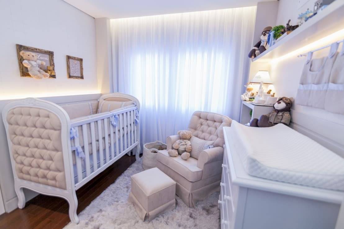 Кроватка для новорожденного в спальне родителей