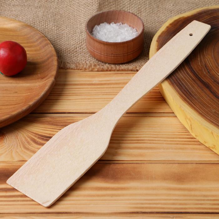 Процесс изготовления деревянных кухонных лопаток — сырье, производство, особенности