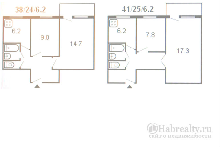 2 комнатная брежневка планировка с размерами: дизайн и перепланировка квартиры, фото