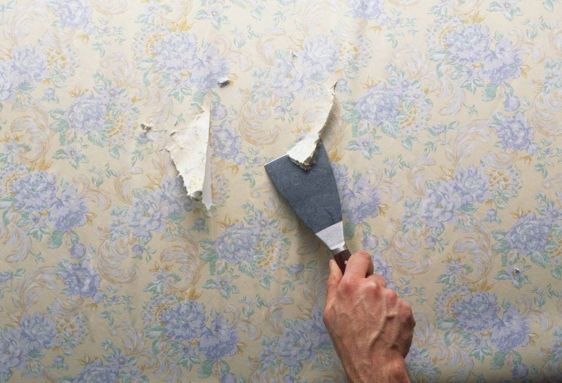 Как быстро и легко снять старые обои со стен: как ободрать без лишних усилий, снятие моющихся и бумажных, видео