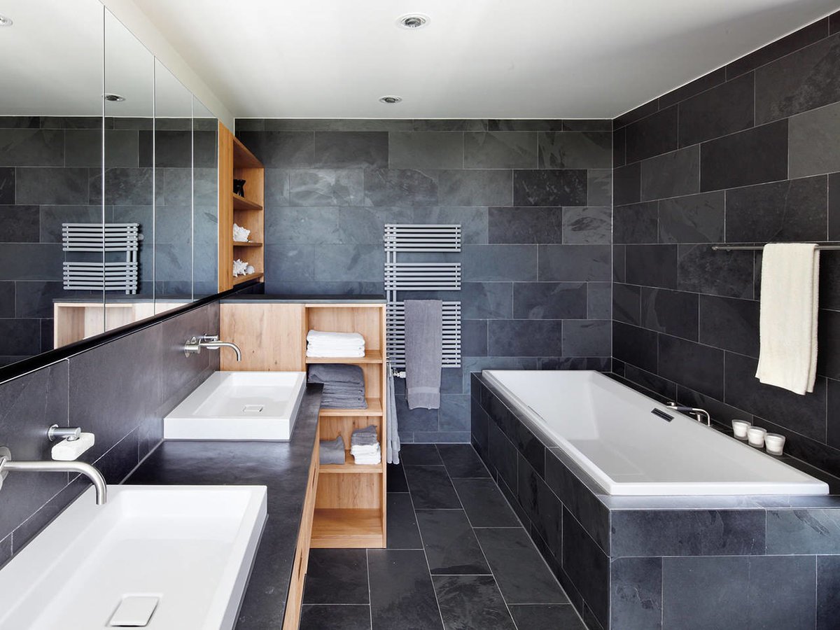 Ванная комната в современном стиле - особенности современного стиля (+фото) - vannayasvoimirukami.ru
