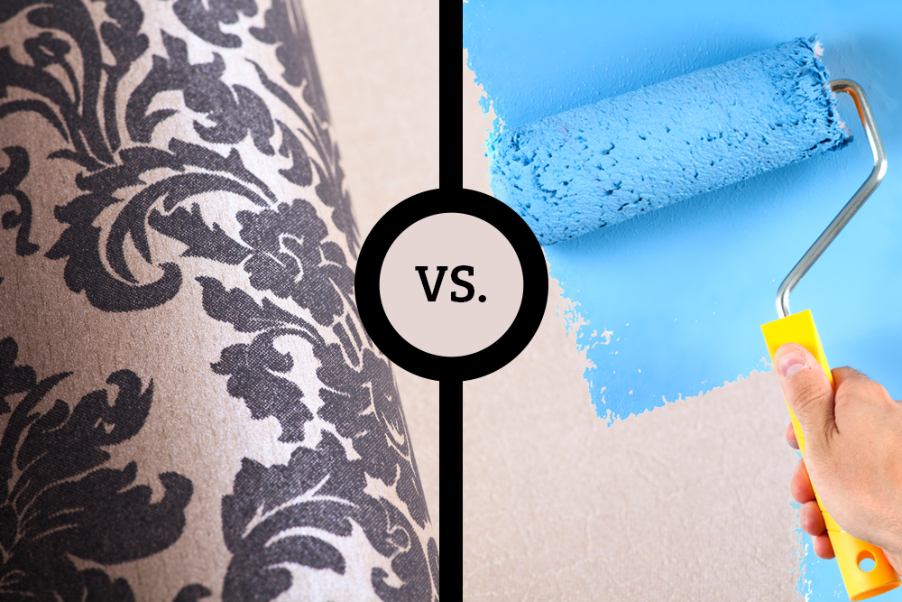 Что лучше выбрать обои или покраску для стен?