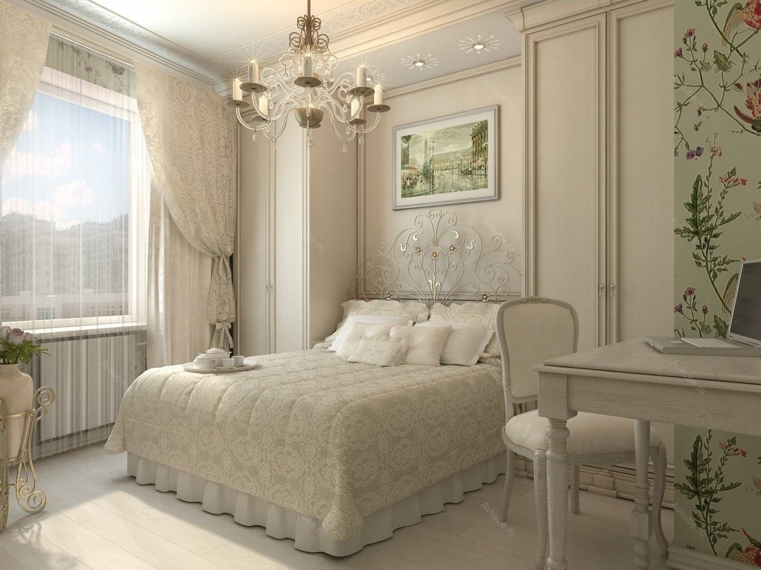 Как оформить спальню в классическом стиле? (35 фото)