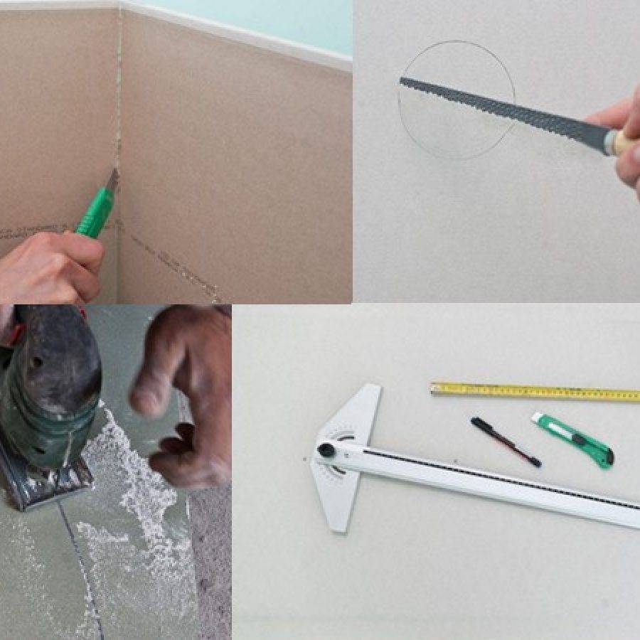 Чем резать гипсокартон в домашних условиях: как обойтись без дорогого профессионального оборудования 