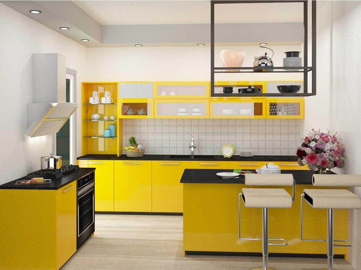 Бело желтая кухня. Кухня в желтом цвете. Желтая кухня в интерьере. Желтый кухонный гарнитур. Желто черная кухня.