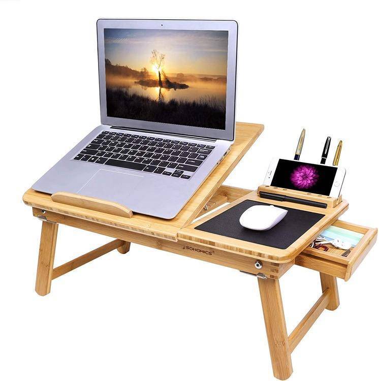Модели столиков для ноутбука в кровать, их преимущества и недостатки