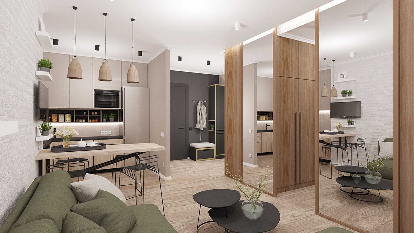 Дизайн маленькой квартиры студии 30 кв м (65 идей современного интерьера)