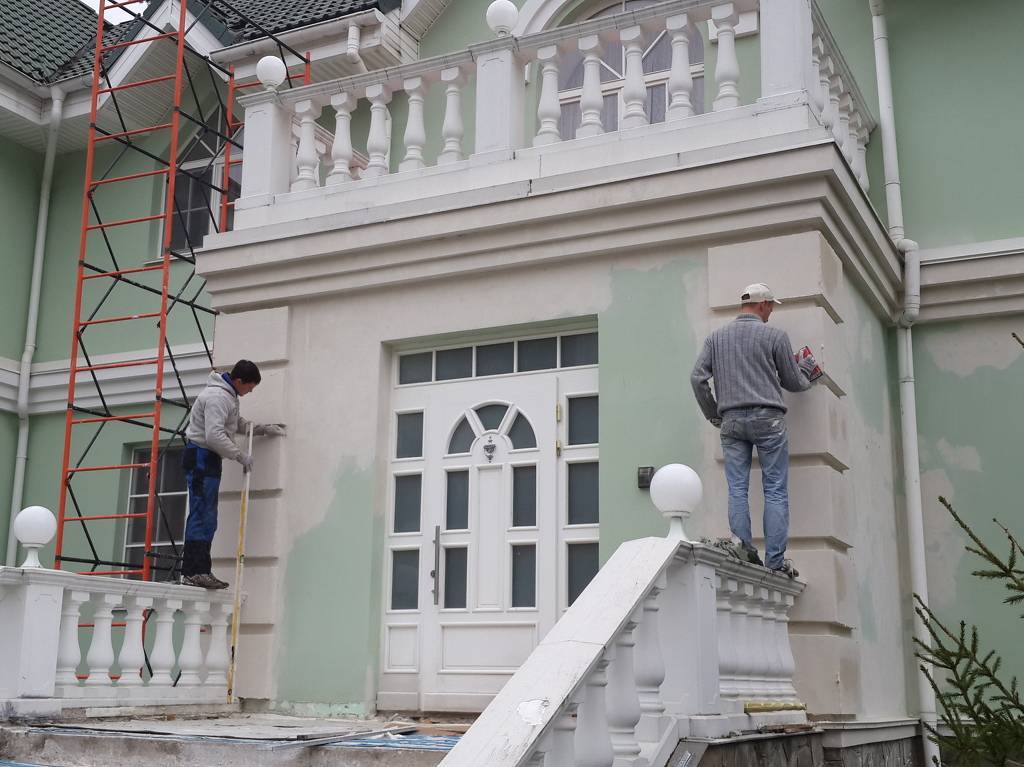 Ремонт фасада кирпичного многоквартирного дома