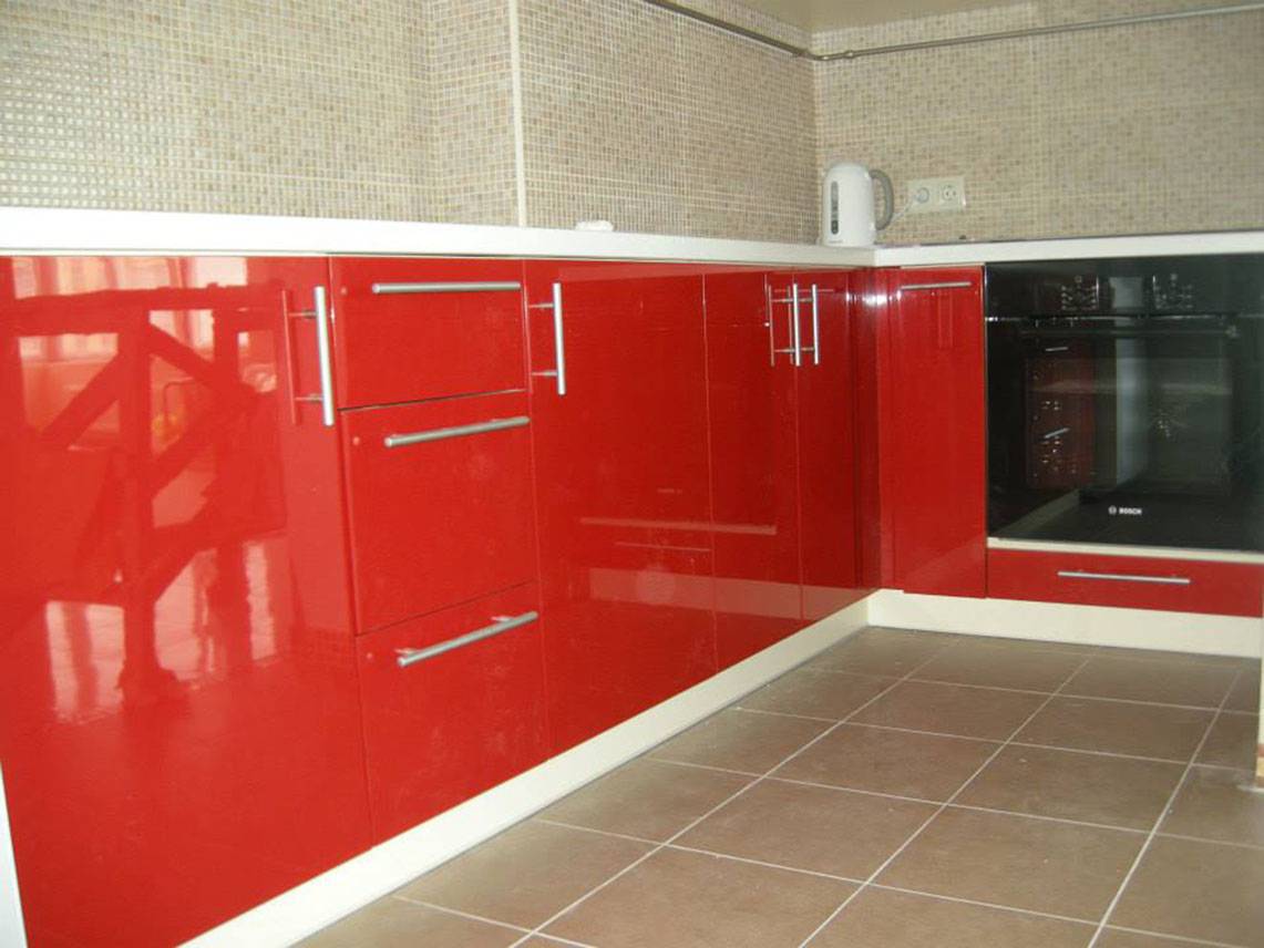 Покраска кухонных фасадов