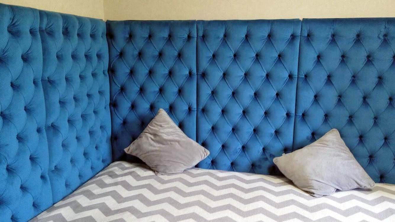 Мягкие стеновые панели для спальни своими руками: излагаем во всех подробностях