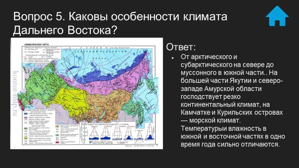 Климат дальнего востока россии
