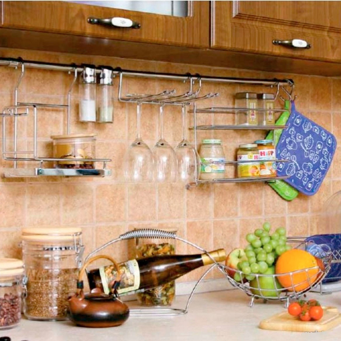 Рейлинги для кухни: что это такое, как правильно выбрать