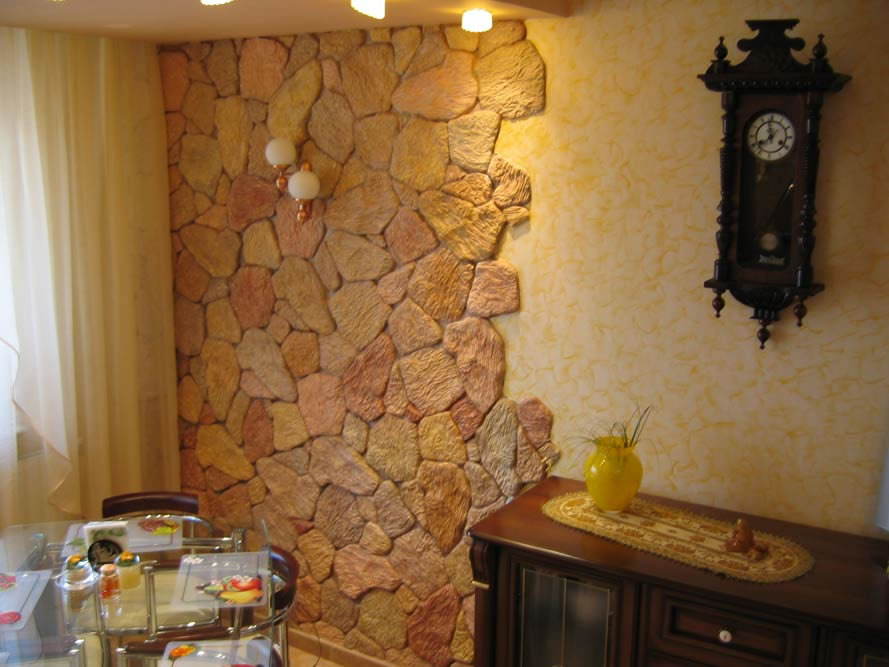 Варианты отделки стен, потолка и пола на кухне