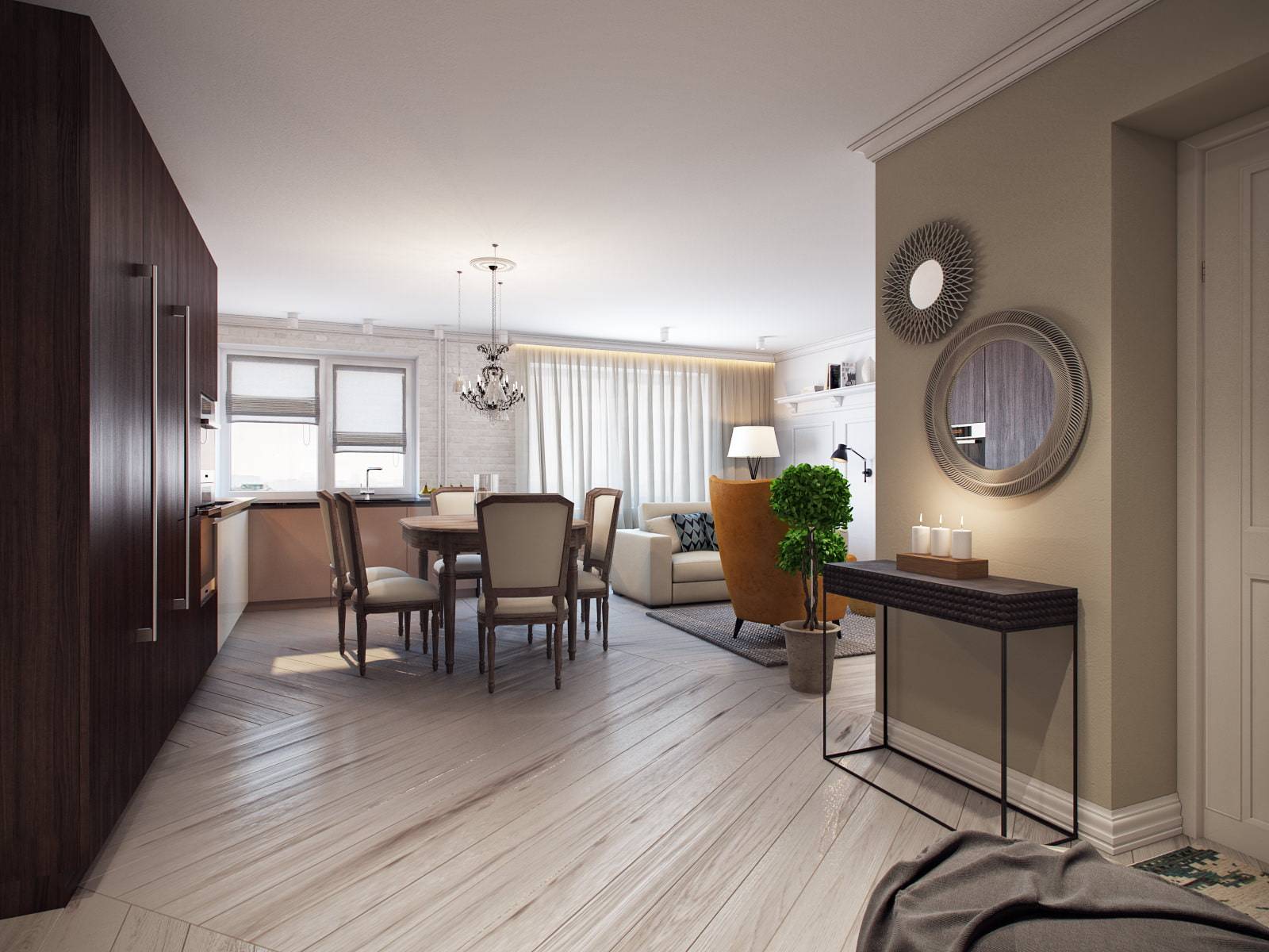 Дизайн трёхкомнатной квартиры 80 кв м в санкт-петербурге — интерьер квартиры в 80 кв м (фото и планировка)