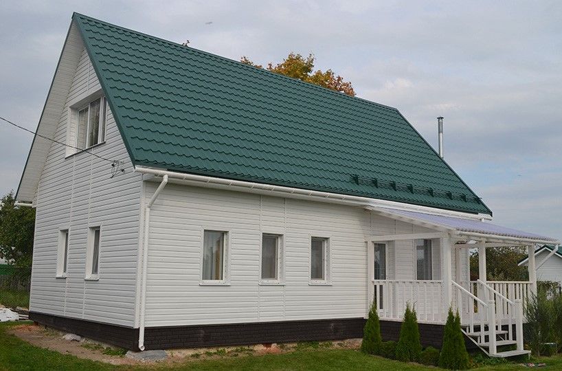 Подбор современного сайдинга по цвету крыши