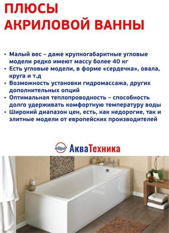 Какую ванну выбрать: отзывы специалистов, из какого материала лучше и правильно для квартиры, какой фирмы акриловая