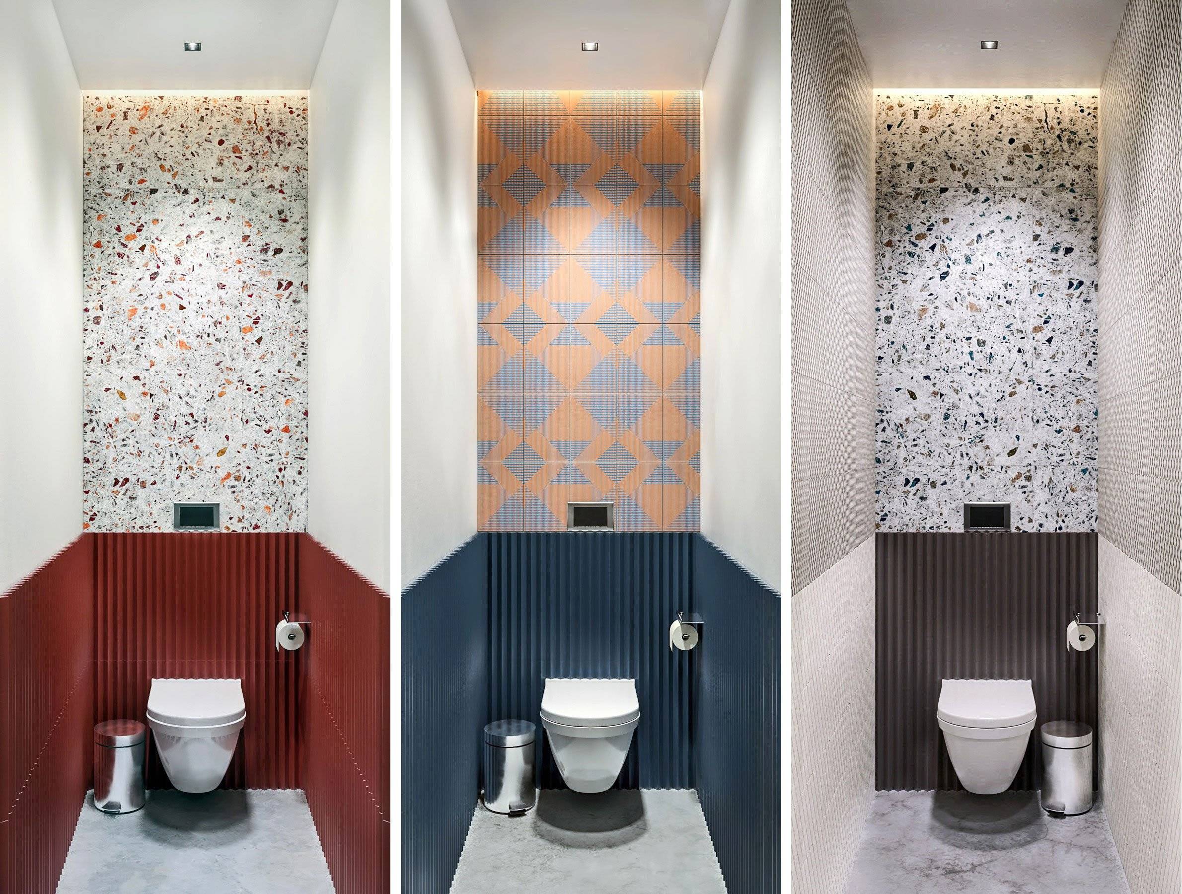 Обои для туалета - 77 фото примеров стильного дизайна