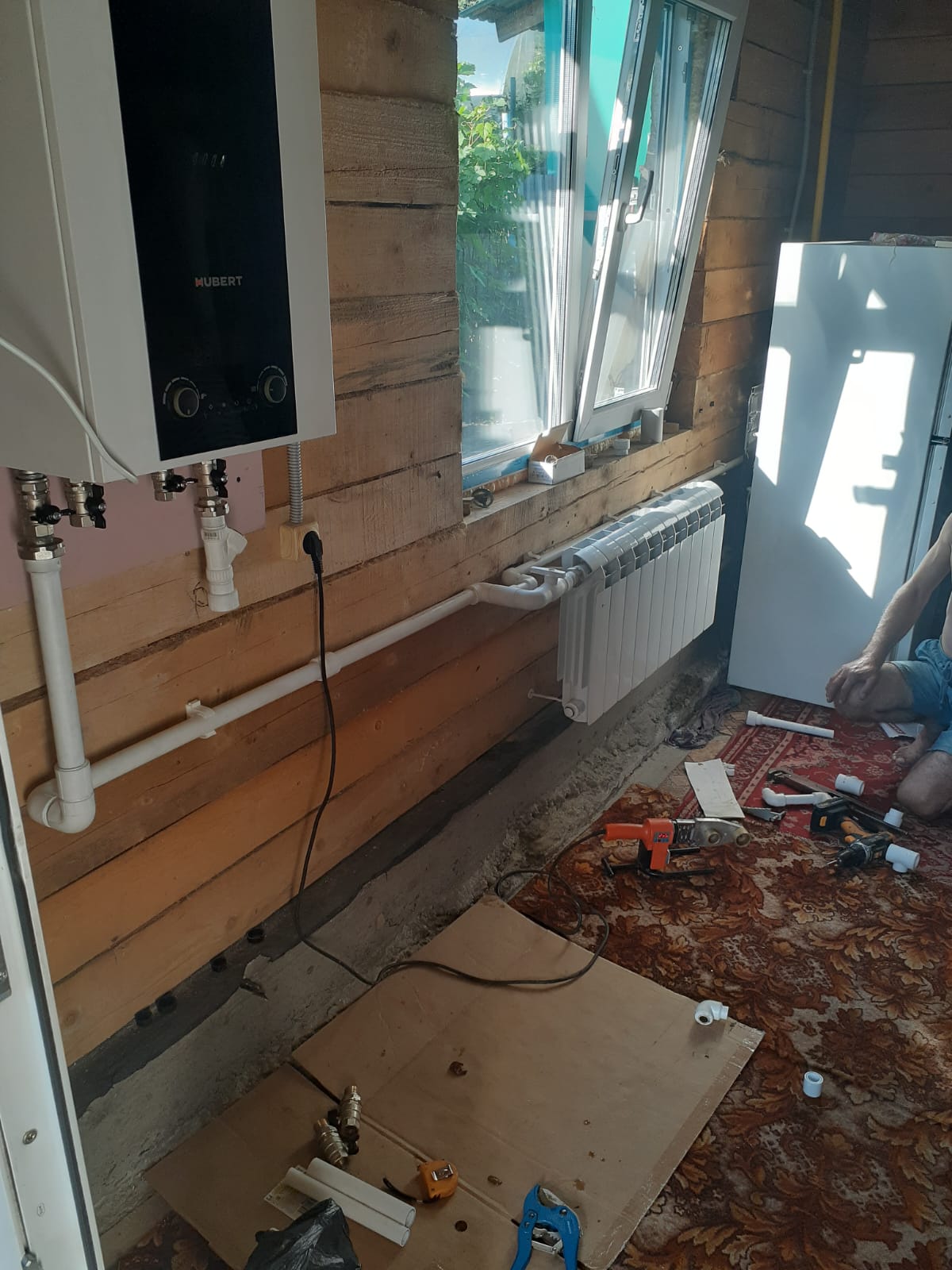 Монтаж газовых котлов отопления, обвязка, схема, разводка, подключение, монтаж