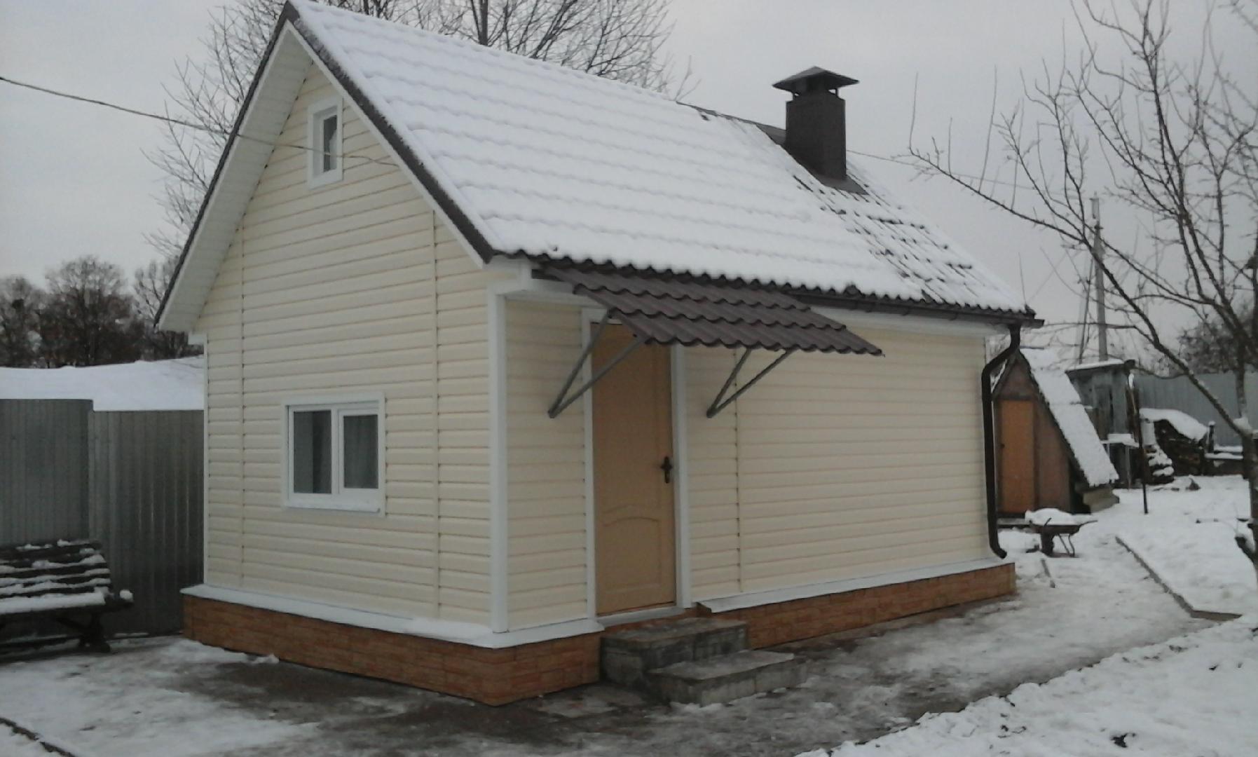 Обшивка бани снаружи: вагонка, сайдинг, панели