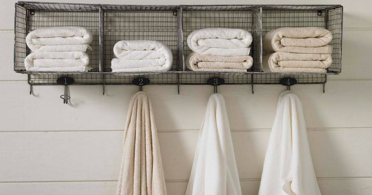 Как в ванной хранить полотенца. 10 простых способов компактного хранения полотенец в ванной