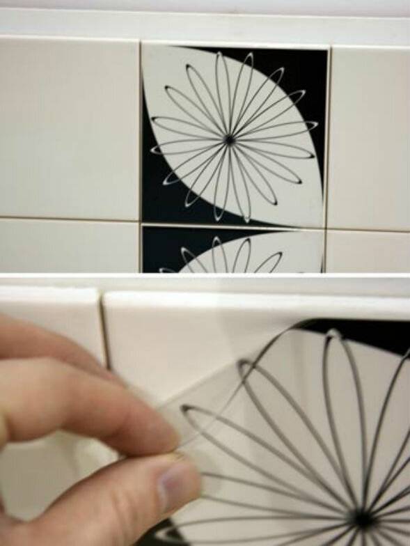 Как можно обновить старую кафельную плитку на кухне самостоятельно