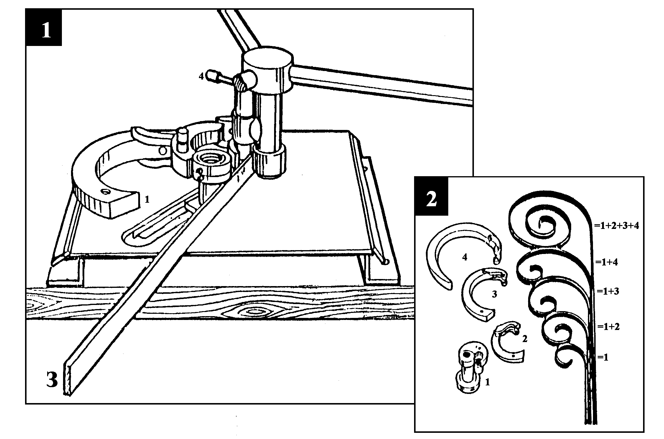 Станок улитка для холодной ковки своими руками, чертежи и размеры кондуктора, видео изготовления