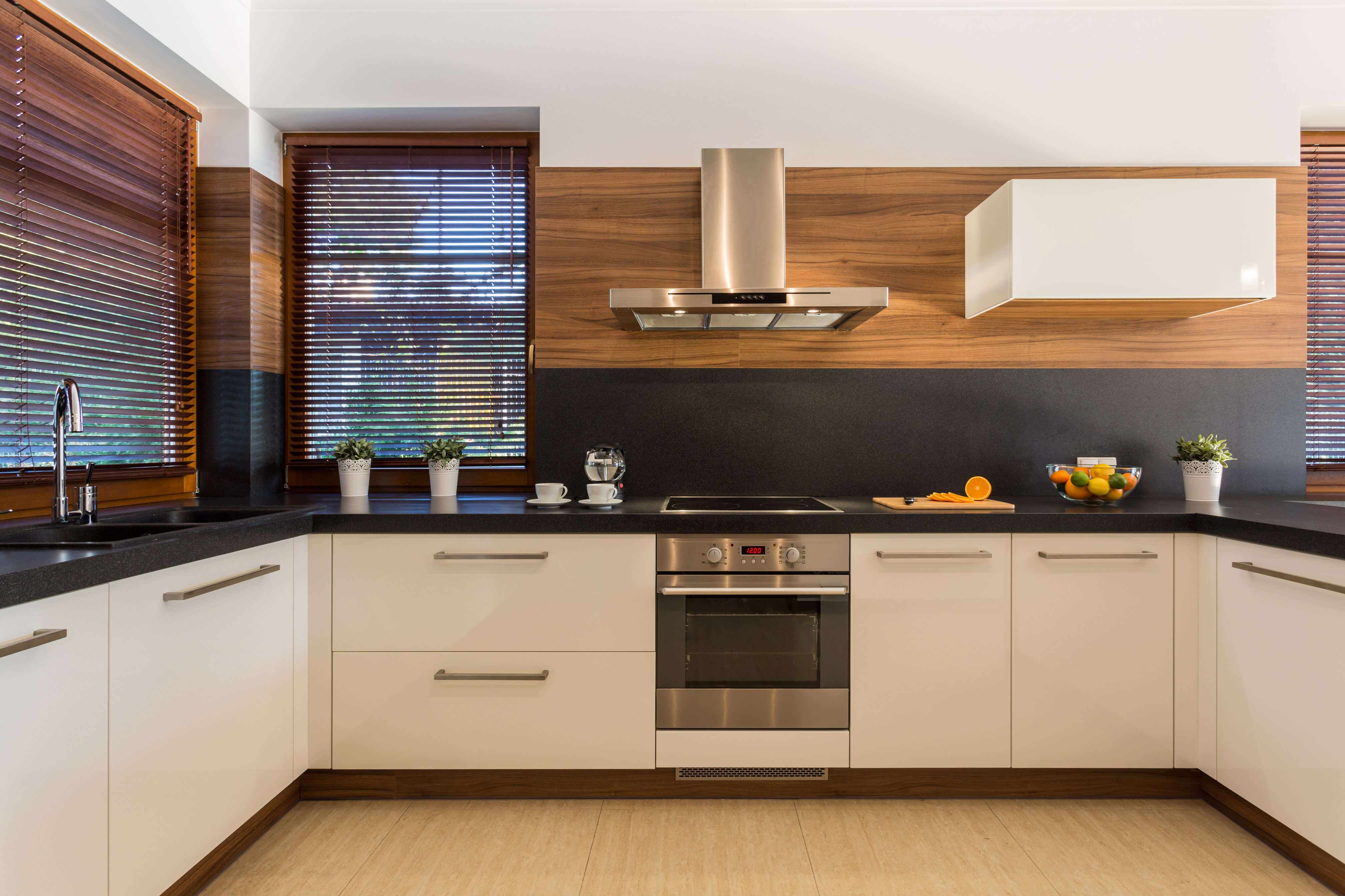 кухни без верхних шкафов дизайн 2023 фото