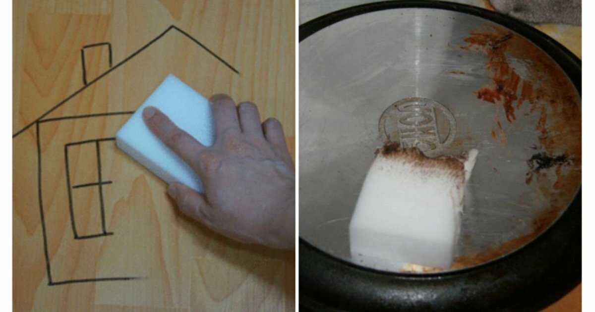 Что можно и что нельзя мыть меламиновой губкой? + фото и видео- инструкции