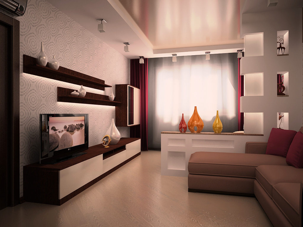 Дизайн трехкомнатной квартиры - идеи современного интерьера