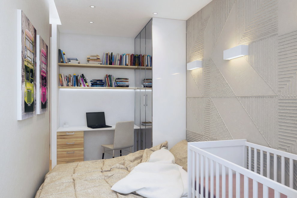 Дизайн однокомнатной квартиры для семьи с ребенком | онлайн-журнал о ремонте и дизайне