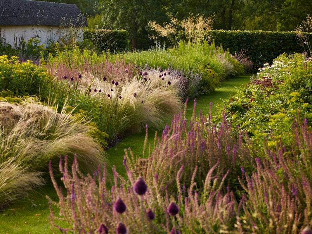 Декоративная трава для сада и клумбы: виды и особенности ухода